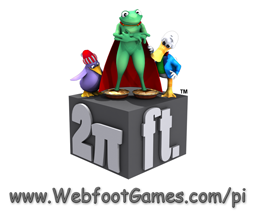 2 Pi Feet Logo